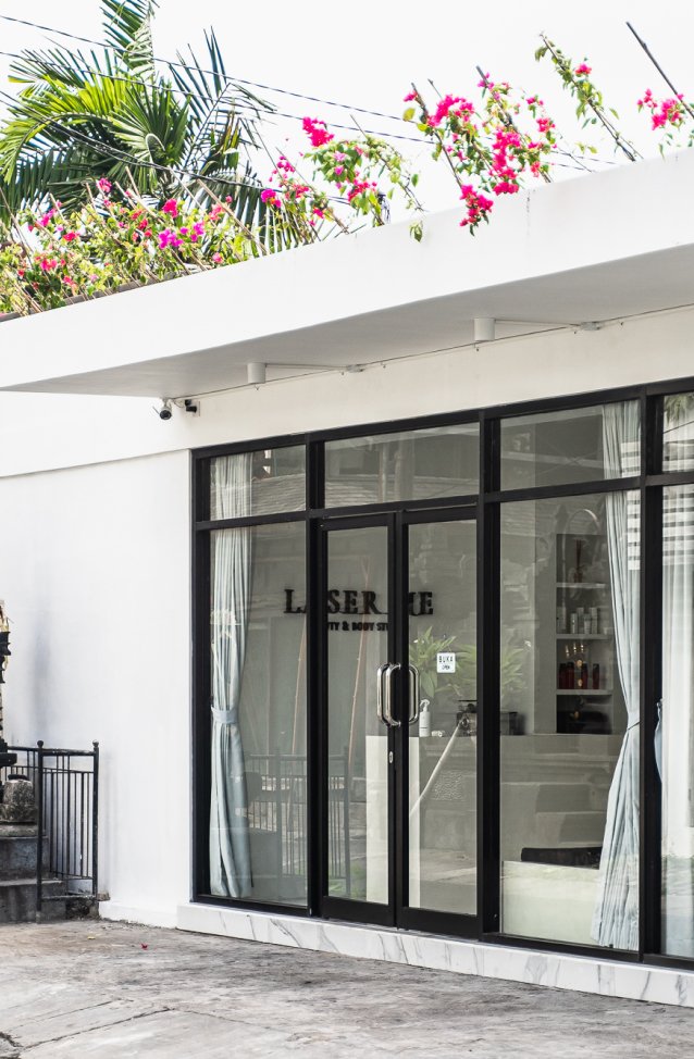 Laser Me Bali clinic in Canggu – Alexandrite laser hair removal clinic on Bali